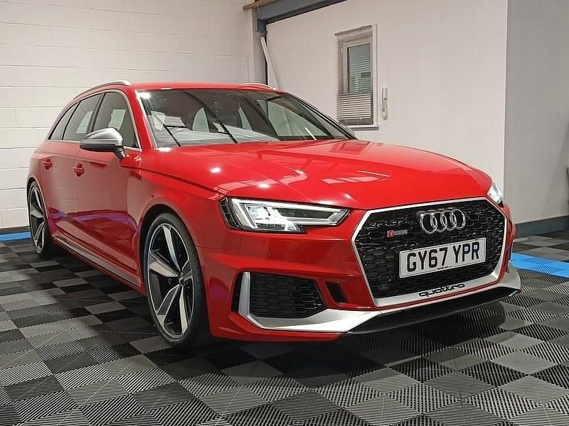 Red Used 2018 Audi RS4 Advanced Plus Estate | £34,995 (Fair price) - Image 1/4