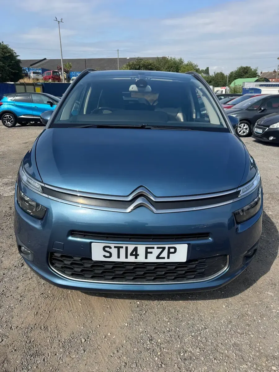 Used Citroën Grand C4 Picasso Exclusive 115 HP (84 kW) 2014 Blue MPV