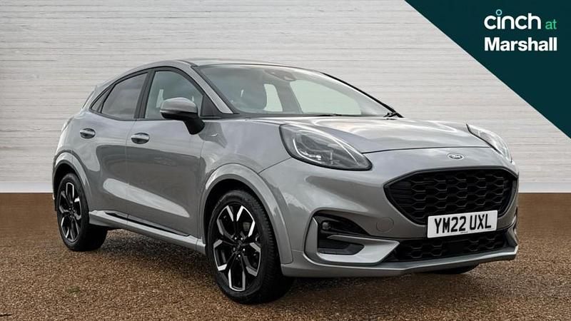Silver Used 2022 Ford Puma ST-Line X SUV | £14,799 (Fair price) - Image 1/4