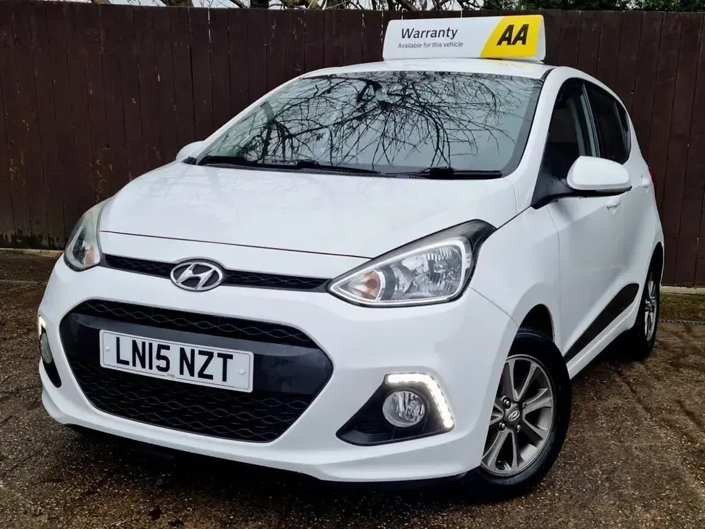 Używany Hyundai i10 Premium 2015 Biały Hatchback