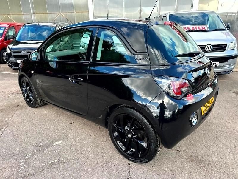 Used Vauxhall Adam 68 HP (50 kW) 2018 Black Hatchback