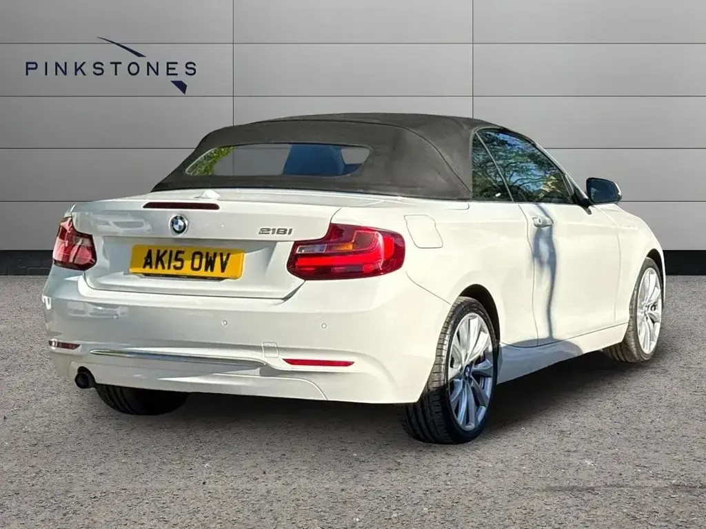 Używany BMW 218 Luxury Line 2015 Biały Kabriolet