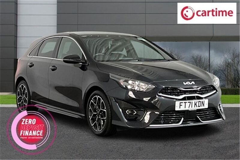 Black Used 2022 Kia Ceed GT-Line Hatchback | £16,788 (A bit pricey) - Image 1/3