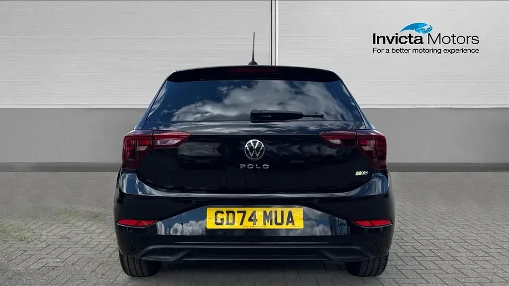 Used VW Polo Match 95 HP (69 kW) 2025 Black magic pearl metallic Hatchback