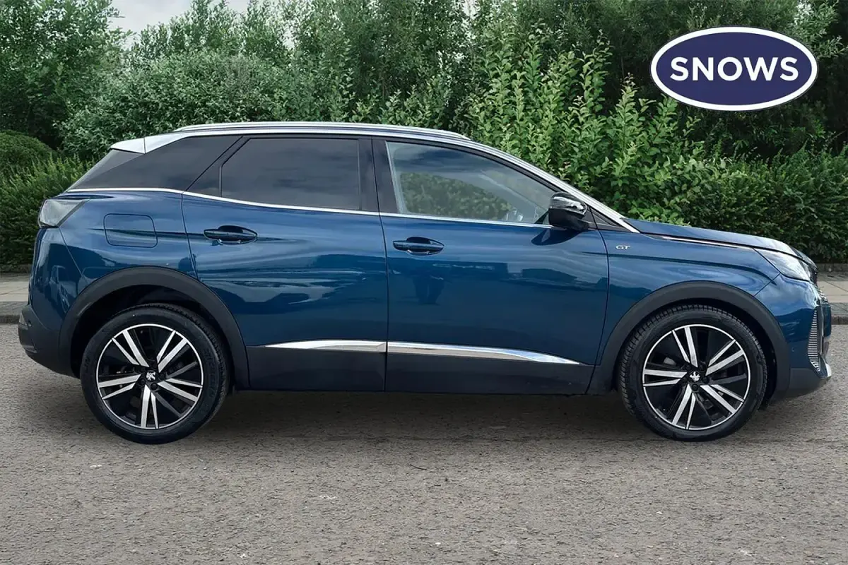 Used Peugeot 3008 Premium 131 HP (96 kW) 2021 Blue SUV
