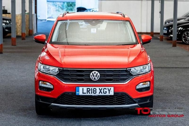 Used VW T-Roc SE 150 HP (110 kW) 2018 Red SUV