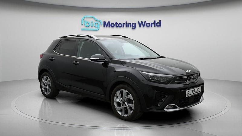 Black Used 2022 Kia Stonic GT-Line SUV | £13,300 (Fair price) - Image 1/4