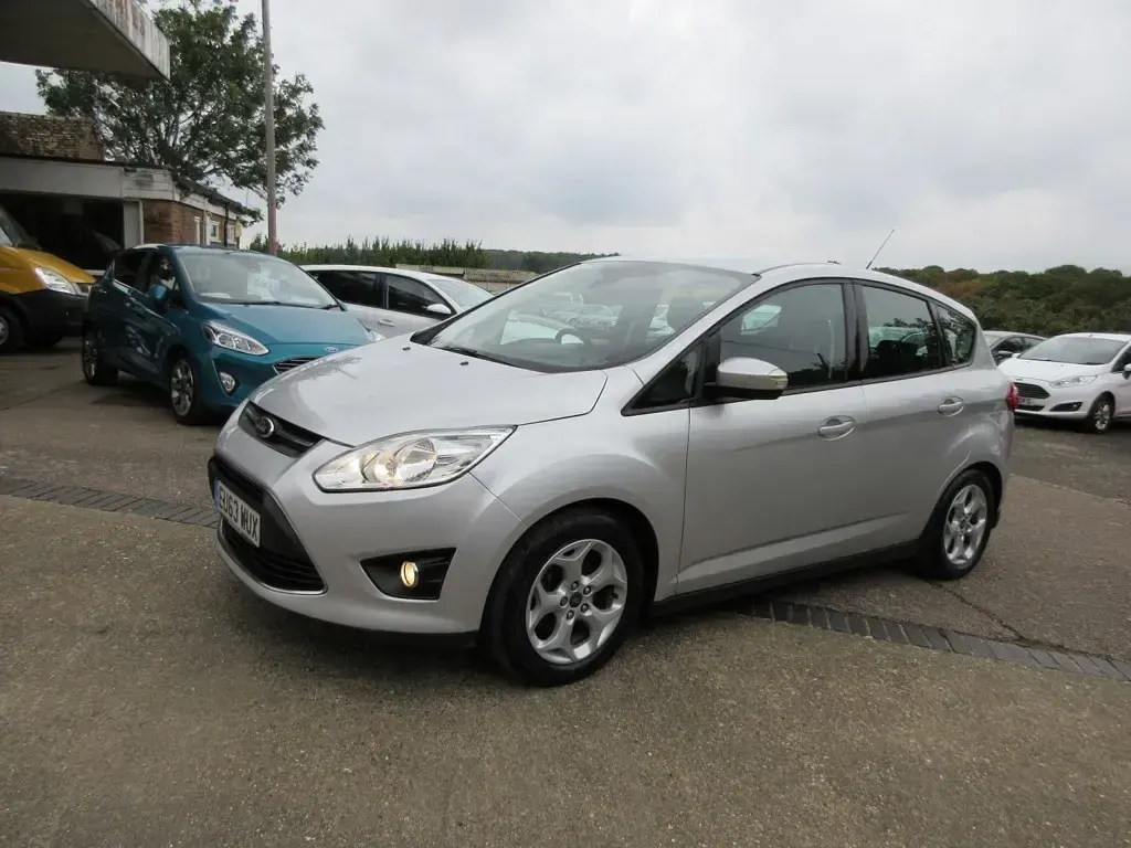 Used Ford C-MAX Zetec 113 HP (83 kW) 2013 Silver MPV