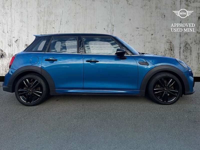 Used Mini Cooper Sport 136 HP (100 kW) 2021 Blue Hatchback