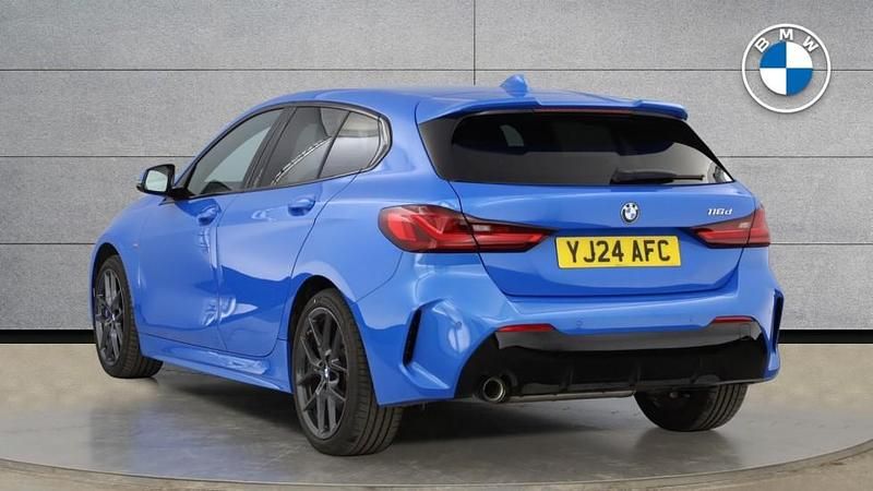 Used BMW 116 M Sport 114 HP (83 kW) 2024 Blue Hatchback