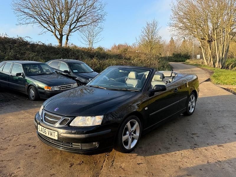 Used Saab 9-3 Cabriolet Vector 2006 Black Cabriolet