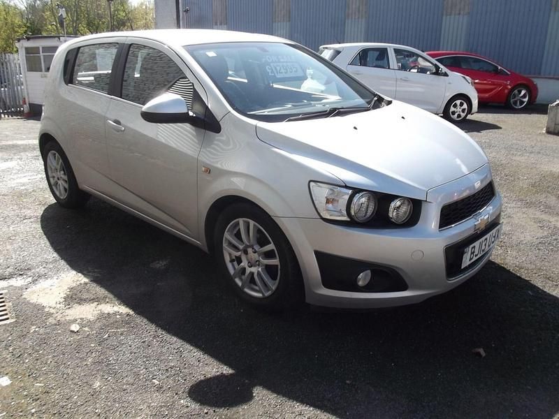 Used Chevrolet Aveo LTZ 2013 Silver Hatchback