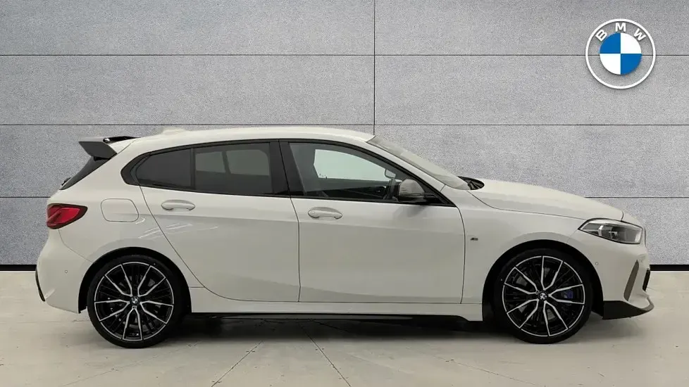 Used BMW M135 Comfort Edition 302 HP (222 kW) 2022 White Hatchback