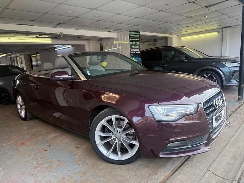 Used Audi A5 Cabriolet 2014 Red Cabriolet