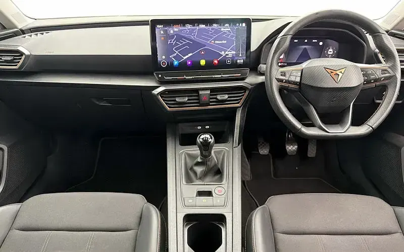 Used Cupra Leon 150 HP (110 kW) 2023 White Hatchback