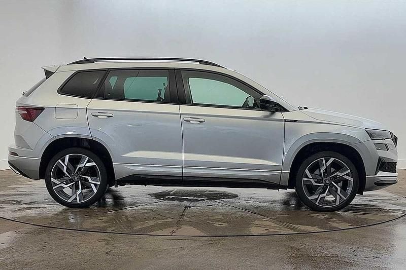 Used Skoda Karoq SportLine 110 HP (80 kW) 2025 Brilliant silver metallic SUV