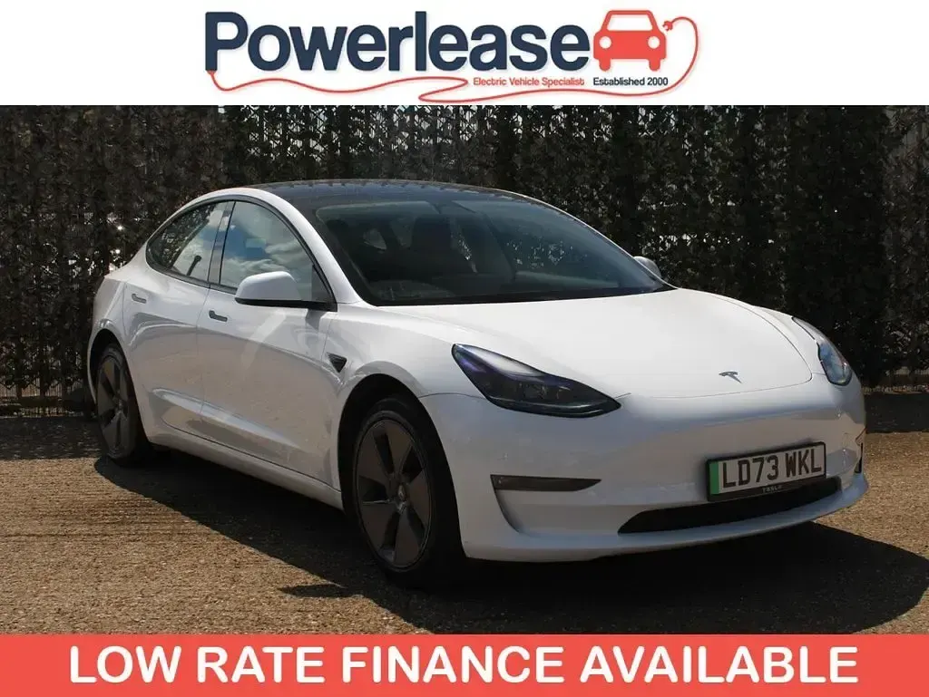 Used Tesla Model 3 Long Range RWD 207 kW (282 HP) 2023 White Sedan