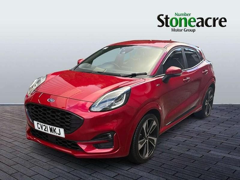 Used Ford Puma ST-Line X 153 HP (112 kW) 2021 Red SUV