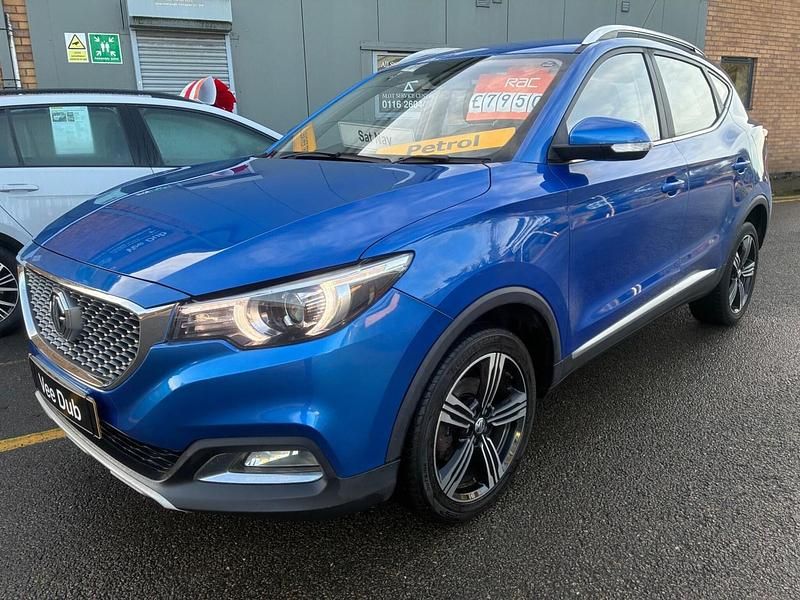 Blue Used 2018 MG ZS Exclusive Hatchback | £7,390 (Fair price) - Image 1/4