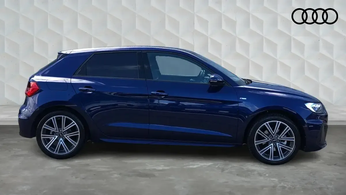 Used Audi A1 Sportback S-Line 2024 Navarra blue Hatchback