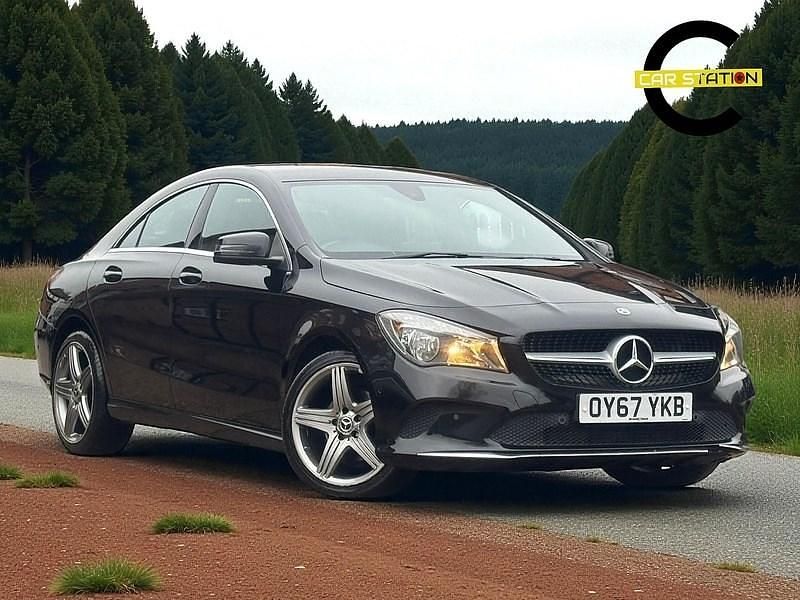 Black Used 2017 Mercedes CLA180 Sedan | £9,495 (Fair price) - Image 1/4