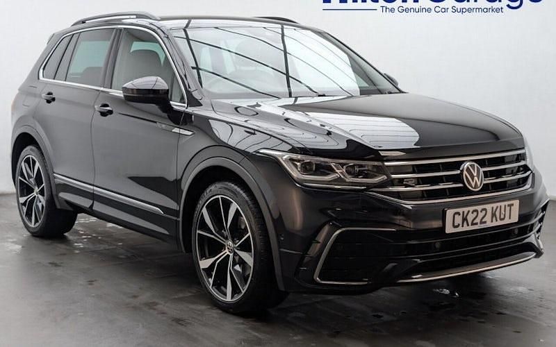 Used VW Tiguan R-line 150 HP (110 kW) 2022 Black SUV