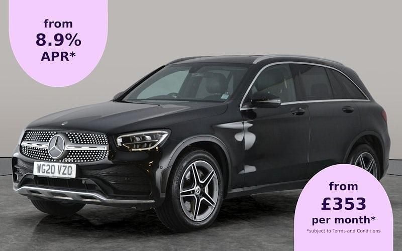 Used 2022 Mercedes GLC220 AMG line Estate | £23,109 (Good price) - Image 1/2