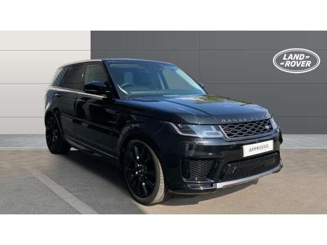 Black Used 2021 Land Rover Range Rover Sport HSE SUV | £44,897 (A bit pricey) - Image 1/4