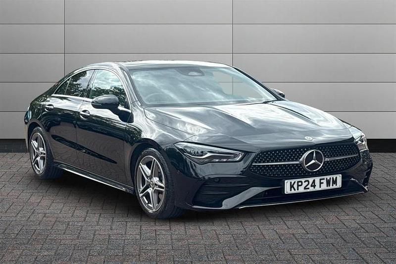 Black Used 2024 Mercedes CLA200 Executive Sedan | £28,850 (Fair price) - Image 1/4