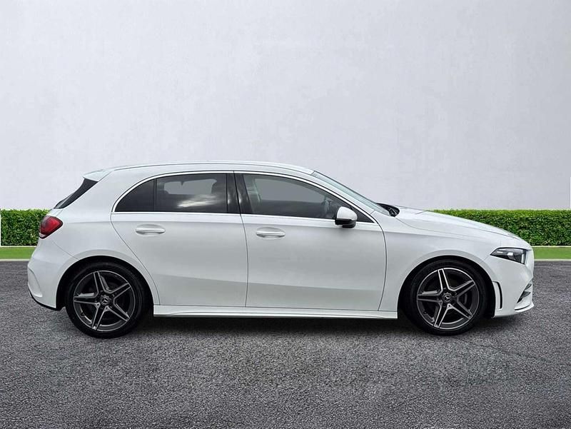 Used Mercedes A180 AMG line 2019 White Hatchback