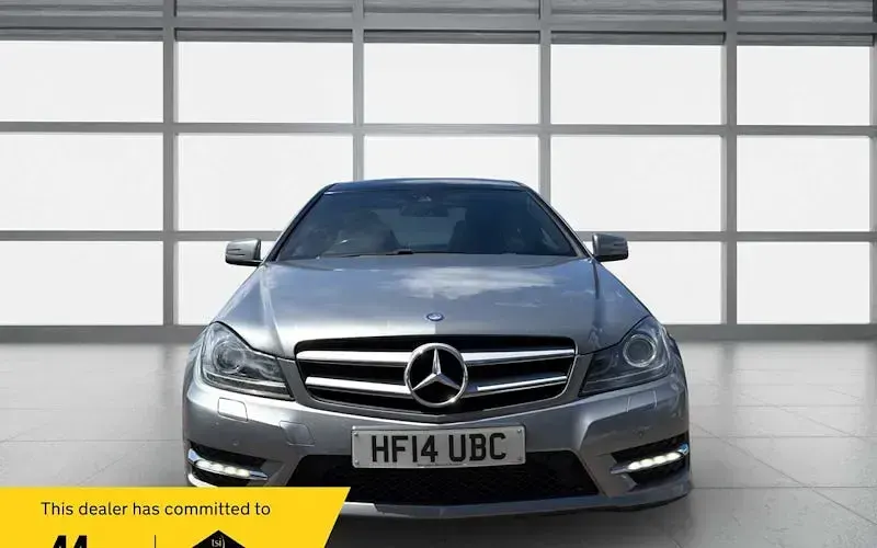 Used Mercedes C250 Sport Edition 204 HP (150 kW) 2014 Silver Coupe