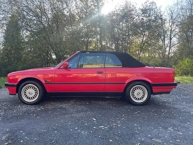 Used BMW 320 Cabriolet 1991 Red Cabriolet