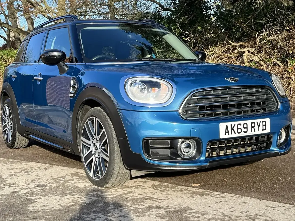 Used Mini Cooper Exclusive 2019 Blue Hatchback