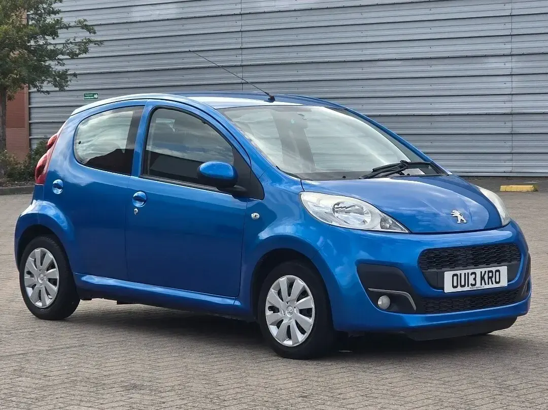 Used Peugeot 107 Active 2013 Blue Hatchback
