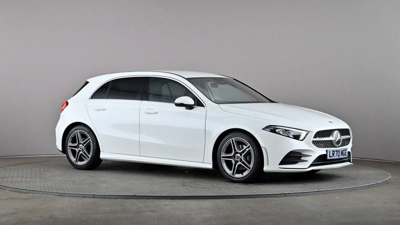White Used 2020 Mercedes A180 AMG line Hatchback | £16,498 (Fair price) - Image 1/4