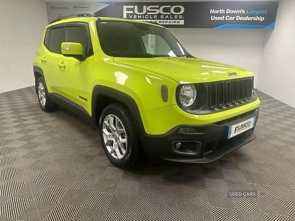 Green Used 2017 Jeep Renegade Longitude SUV | £7,995 (Fair price) - Image 1/4