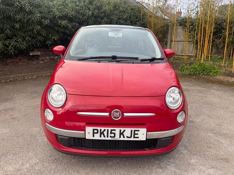 Used Fiat 500 Lounge 69 HP (50 kW) 2015 Red Hatchback