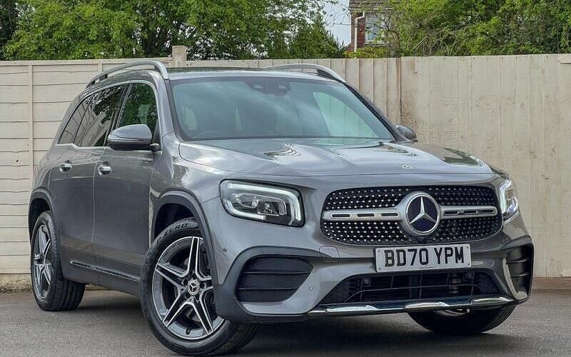 Usado Mercedes GLB220 AMG line 190 HP (139 kW) 2021 Cinzento SUV
