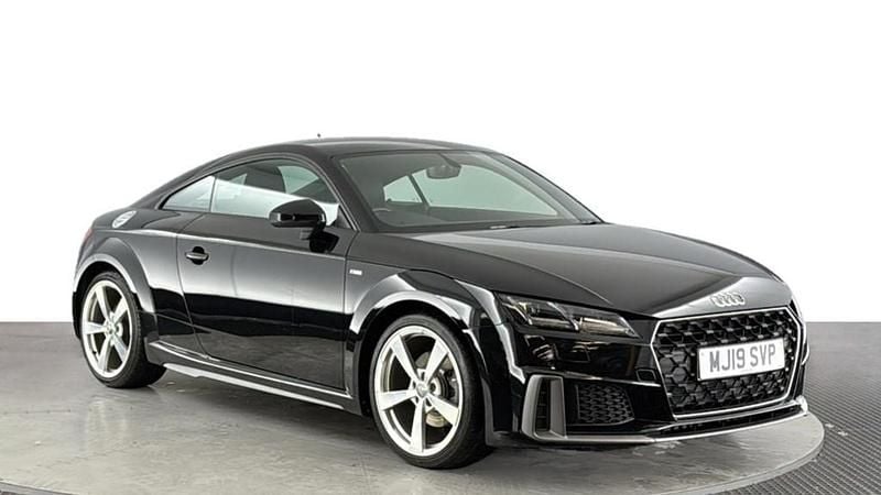 Used Audi TT S-Line 197 HP (144 kW) 2019 Black Coupe