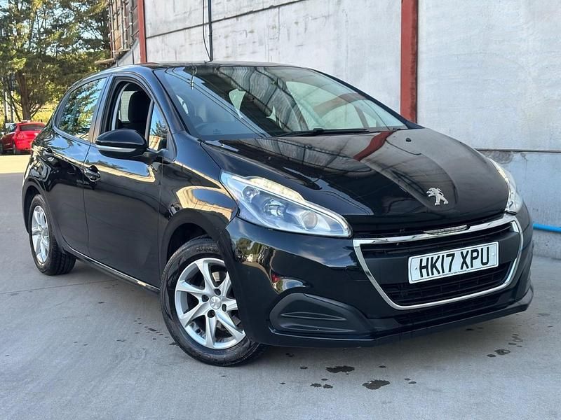 Black Used 2017 Peugeot 208 Active Hatchback | £3,495 (Fair price) - Image 1/2