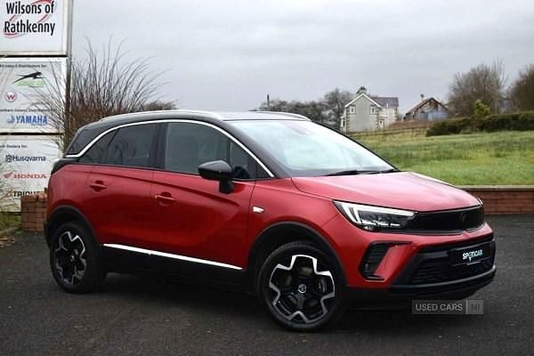 Used Vauxhall Crossland Ultimate 2022 Red SUV