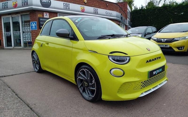Grey Used 2023 Abarth 500e Turismo Hatchback | £22,599 (Good price) - Image 1/4