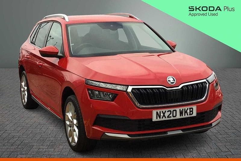 Corrida red Used 2020 Skoda Kamiq SE L SUV | £13,995 (Fair price) - Image 1/4