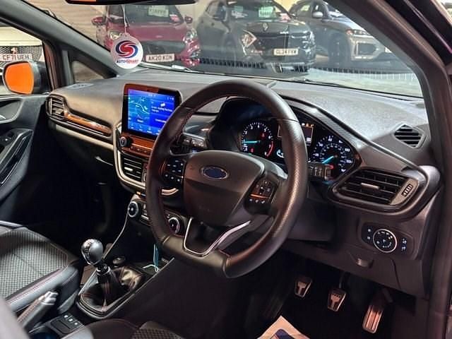 Used Ford Fiesta ST-Line X 125 HP (91 kW) 2021 Black Hatchback