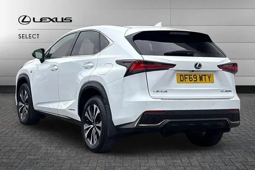Used Lexus NX300h Sport Line 194 HP (142 kW) 2020 F sport white SUV