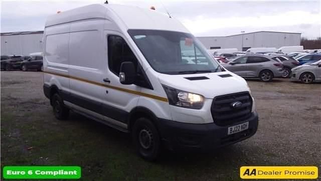 White Used 2022 Ford Transit S Van | £13,499 (Good price) - Image 1/4