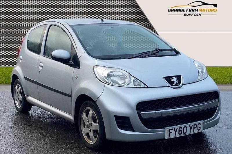 Silver Used 2010 Peugeot 107 Allure Hatchback | £2,495 (Fair price) - Image 1/1