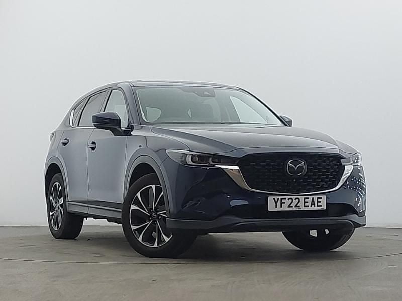 Blue Used 2022 Mazda CX-5 Inclusive SUV | £19,498 (Fair price) - Image 1/4