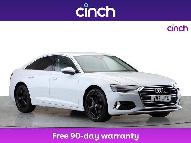 White Used 2021 Audi A6 Sport Sedan | £19,999 (Good price) - Image 1/3