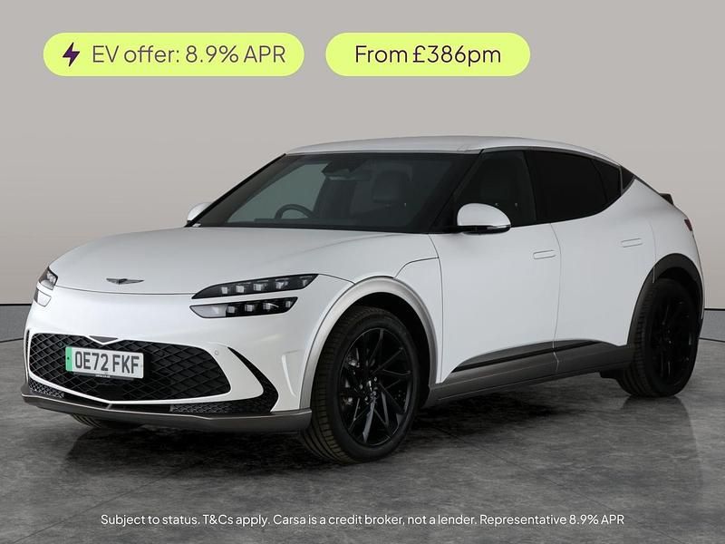 White Used 2022 Genesis GV60 Sport SUV | £23,291 (Fair price) - Image 1/2